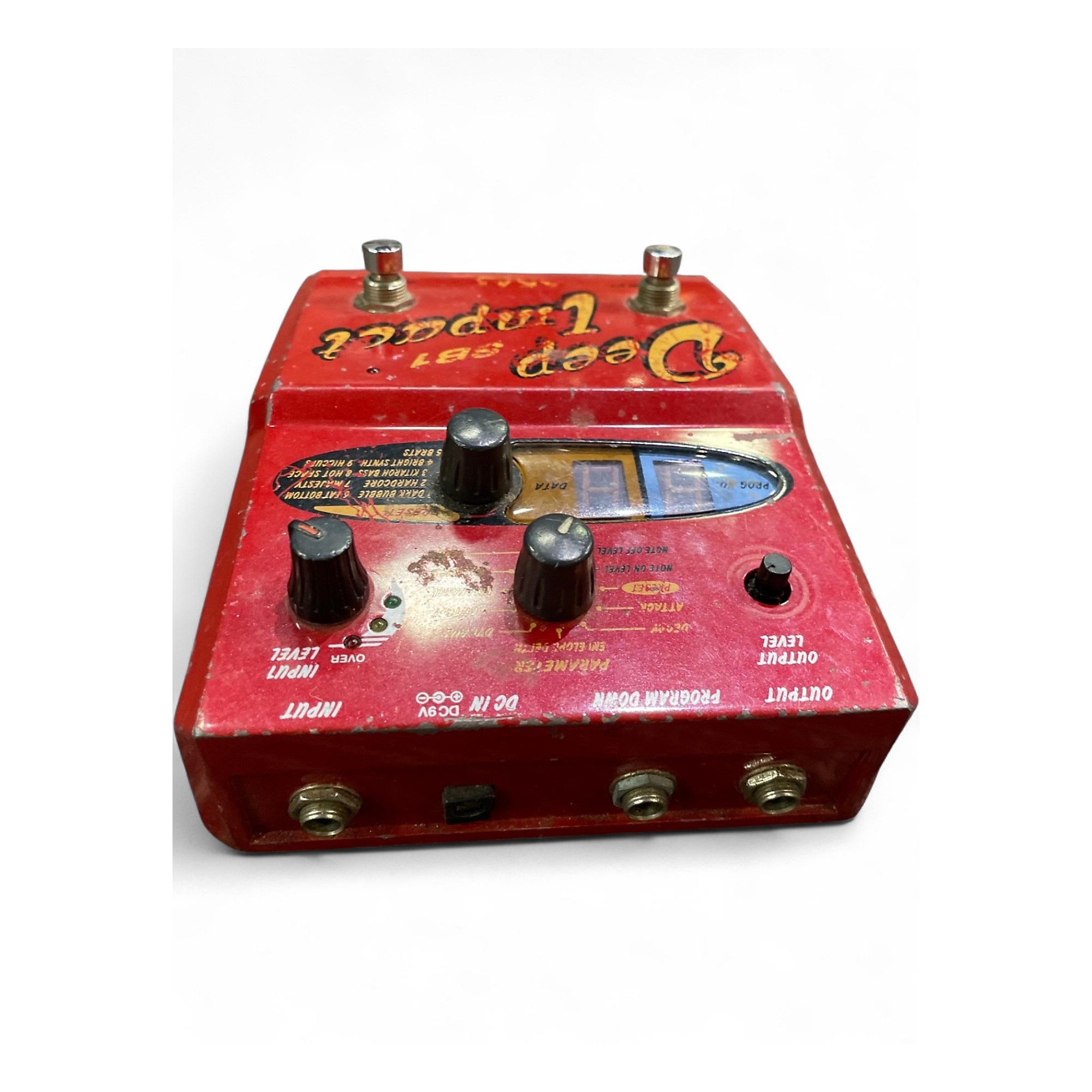 ベース AKAI Deep Impact SB1 Used Akai Professional SB1 Deep Impact Bass Effect Pedal | Guitar
