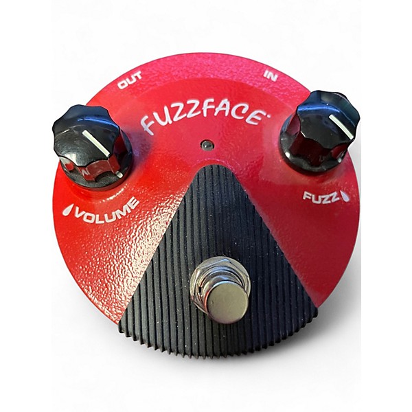 Used Dunlop FFM2 Germanium Fuzz Face Mini Red Effect Pedal