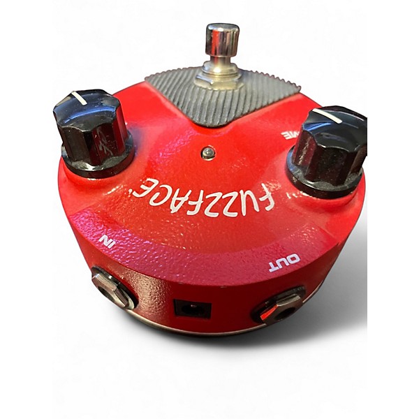 Used Dunlop FFM2 Germanium Fuzz Face Mini Red Effect Pedal