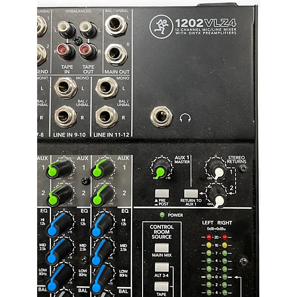 Used Mackie 1202VLZ4 Unpowered Mixer