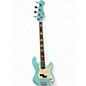 Used Harley Benton deluxe p bass Sonic Blue Electric Bass Guitar thumbnail