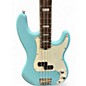 Used Harley Benton deluxe p bass Sonic Blue Electric Bass Guitar
