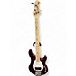 Used Sterling by Music Man Sub 4  Red Metallic Electric Bass Guitar thumbnail