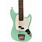 Used Squier Vintage Modified Mustang Bass Seafoam Green Electric Bass Guitar