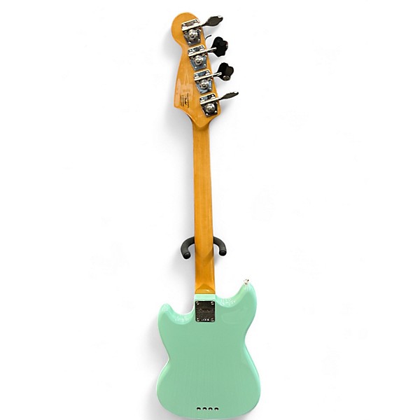 Used Squier Vintage Modified Mustang Bass Seafoam Green Electric Bass Guitar
