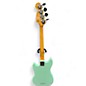 Used Squier Vintage Modified Mustang Bass Seafoam Green Electric Bass Guitar