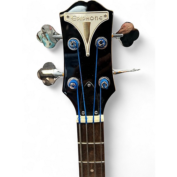 Used Epiphone embassy Capri Orange Electric Bass Guitar