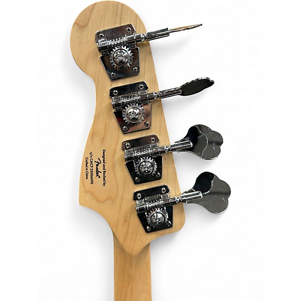 Used Squier debut precision matte seafoam green Electric Bass Guitar