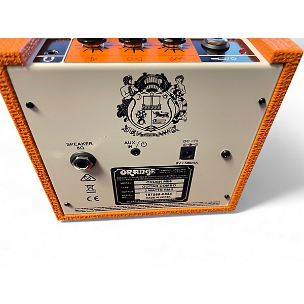 Used Orange Amplifiers EAN13 CRUSH MINI Battery Powered Amp