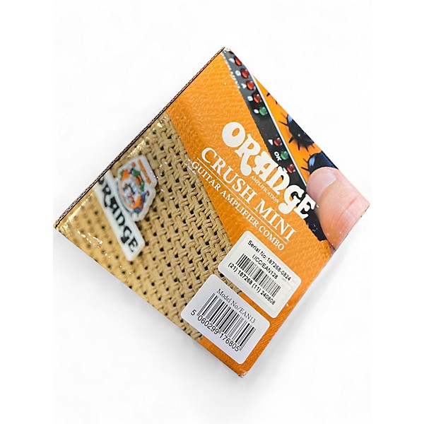 Used Orange Amplifiers EAN13 CRUSH MINI Battery Powered Amp