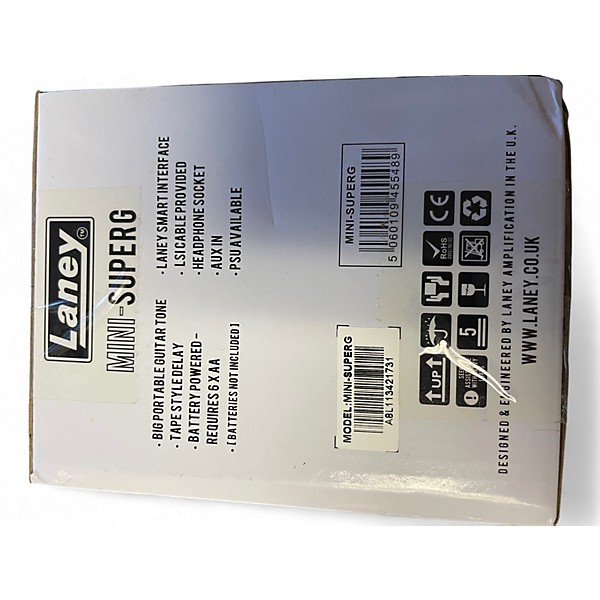 Used Laney MINI-SUPERG Battery Powered Amp