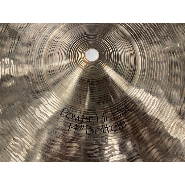 Used Paiste 14in Power Hi Hat Bottom Cymbal