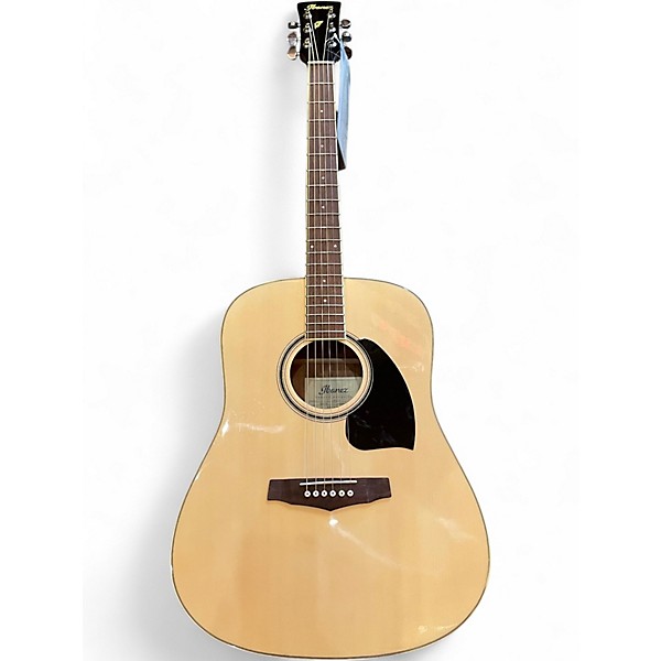 Used Ibanez PF15 Natural Acoustic Guitar