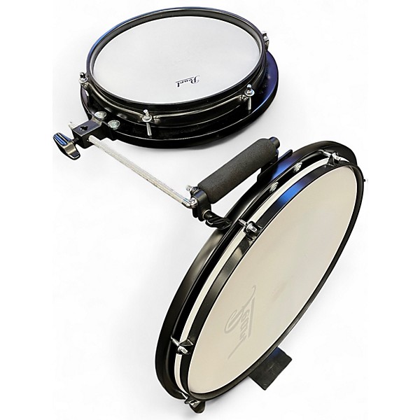 Used Pearl 2 Piece Rhythm Traveler Compact black Drum Kit