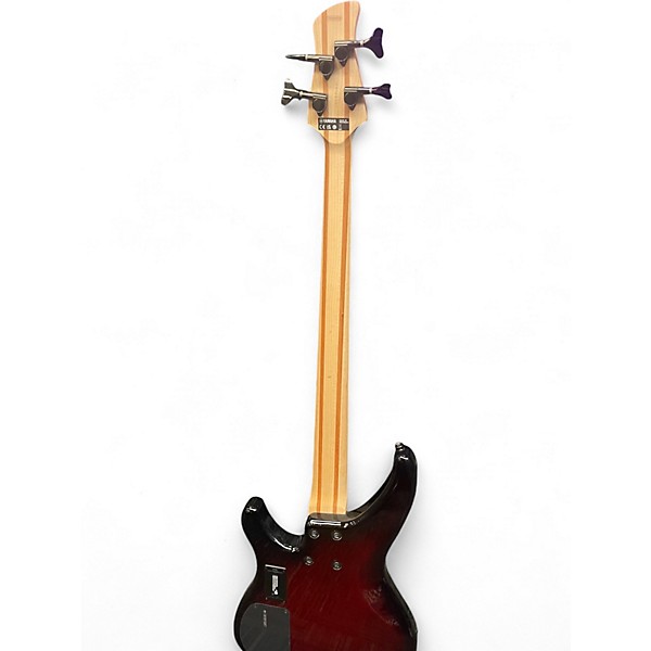 Used Yamaha trbx604fm trans maroon Electric Bass Guitar
