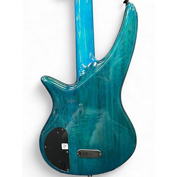 Used Jackson x series spectra amber blue burst Electric Bass Guitar