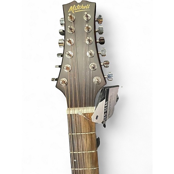 Used Mitchell T331TCE Walnut 12 String Acoustic Guitar