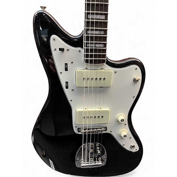 Used Fender LE American Vintage II 66' Jazzmaster Black Solid Body Electric Guitar