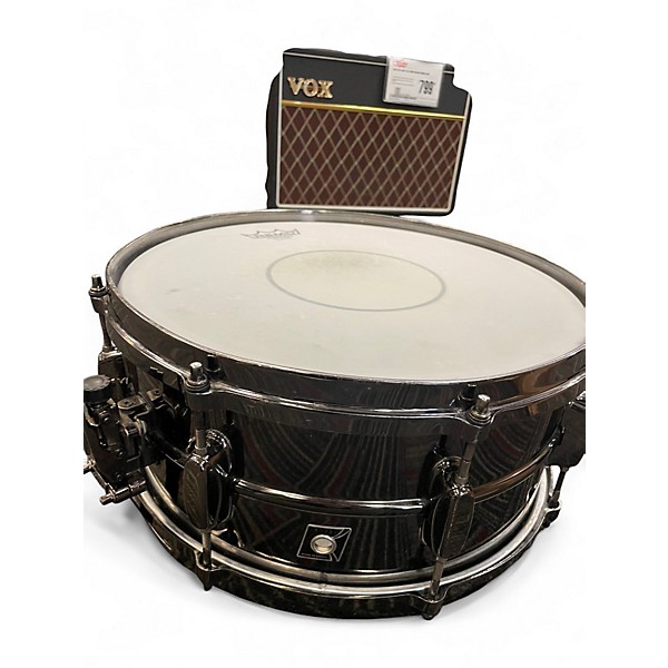 Used TAMA 6.5X14 Metalworks Snare Black Nickel Drum
