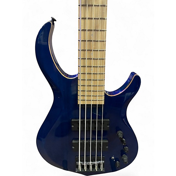 Used Sire Marcus Miller M2 transparent blue Electric Bass Guitar