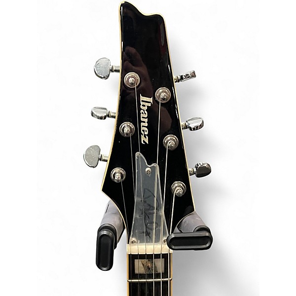 Used Ibanez PS120L PAUL STANLEY ICEMAN LEFT HANDED Black Solid Body Electric Guitar