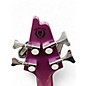 Used HardLuck Kings COBRA V BASS LEFT HANDED Purple Electric Bass Guitar