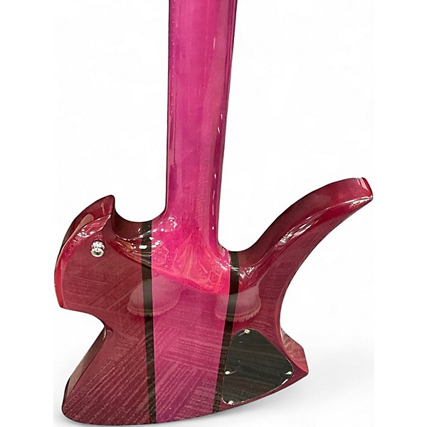 Used B.C. Rich MOCKINGBIRD LEGACY ST LEFT HANDED Purple Hollow Body Electric Guitar