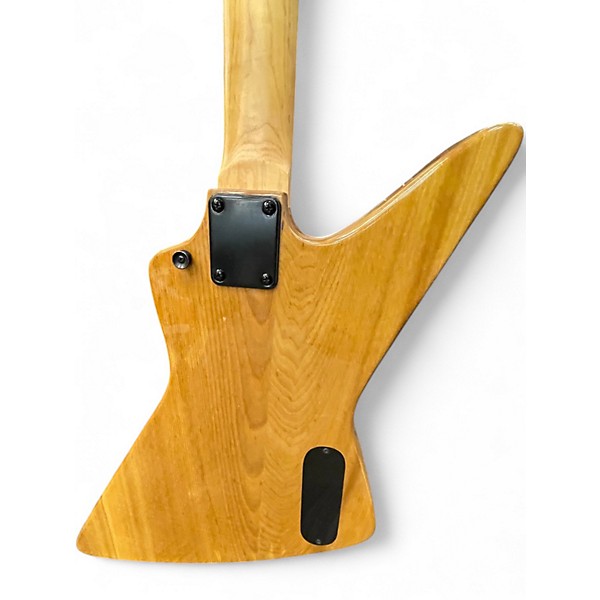 Used Gaskell EXPLORER BASS LEFT HANDED Natural Electric Bass Guitar