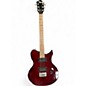 Used Lyon By Washburn FX Axe Red Solid Body Electric Guitar