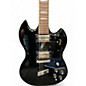Used Guild S100 Black Solid Body Electric Guitar