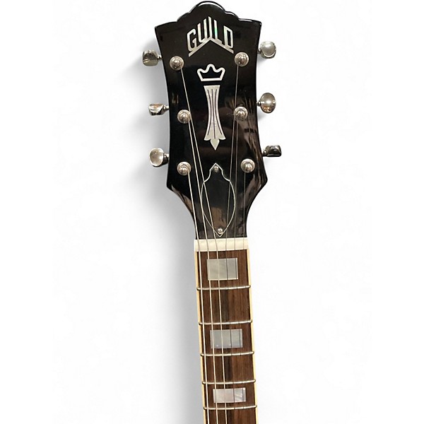 Used Guild S100 Black Solid Body Electric Guitar