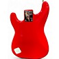 Used Squier Mini Stratocaster Red Solid Body Electric Guitar