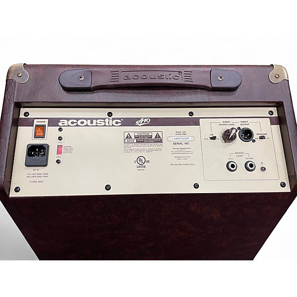 Used Acoustic A40 40W Acoustic Guitar Combo Amp