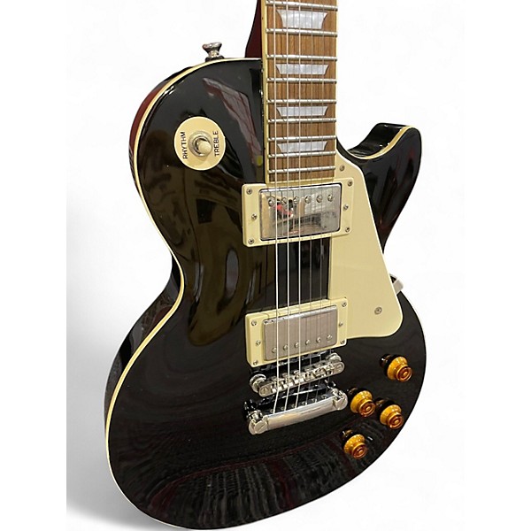 Used Epiphone Les Paul Standard Black Solid Body Electric Guitar