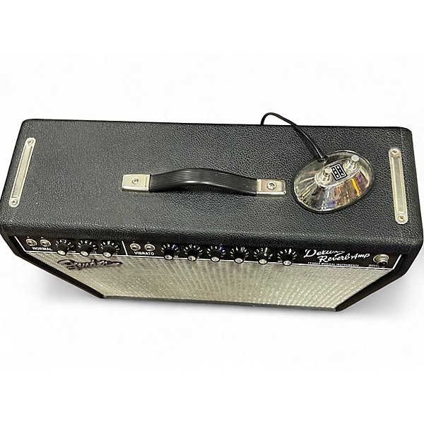 Used Fender Vintage Reissue 1965 Deluxe Reverb Tube Guitar Combo Amp