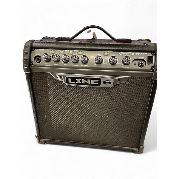 Used Line 6 Spider III 15 1X8 15W Guitar Combo Amp