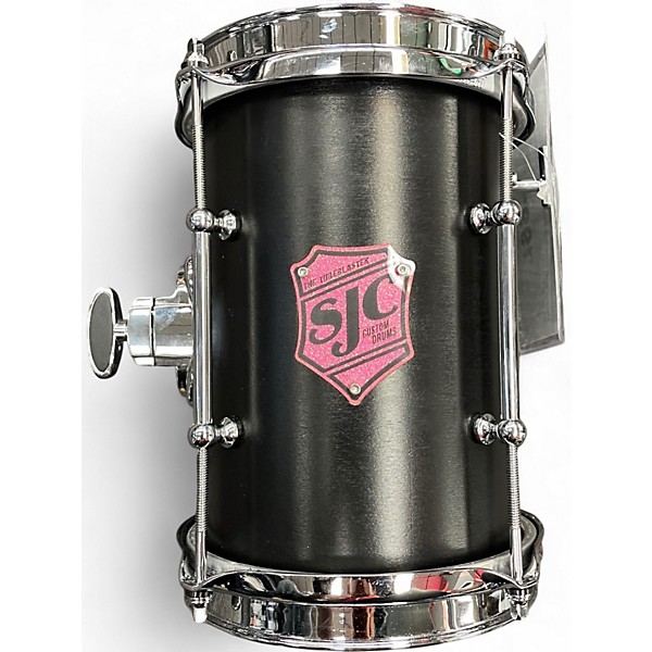 Used SJC Drums 6in Tube Blaster Black Drum