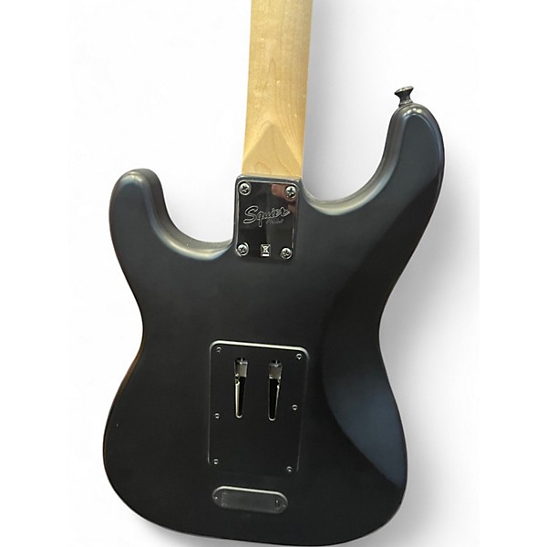 Used Squier Contemporary Stratocaster HH MATTE BLACK Solid Body Electric Guitar