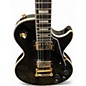 Used 2021 Epiphone Les Paul Custom Ebony Solid Body Electric Guitar