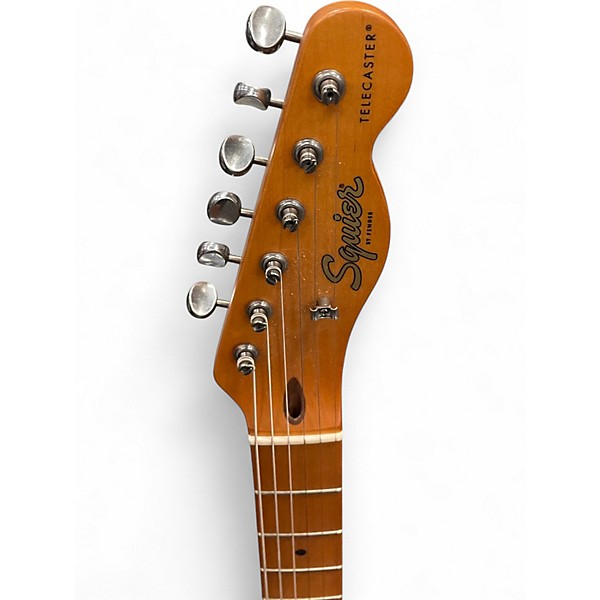 Used 2022 Squier 40TH ANNIVERSARY TELECASTER MOCHA BURST Solid Body Electric Guitar