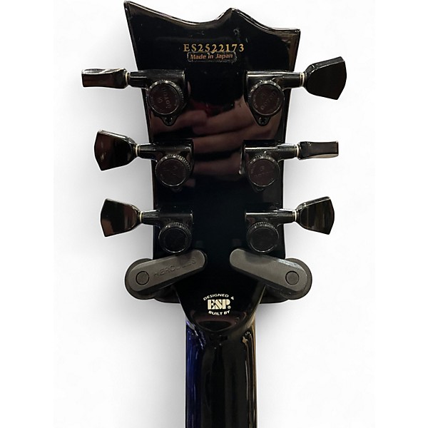 Used ESP E-II Eclipse RED TIGER BURST Solid Body Electric Guitar