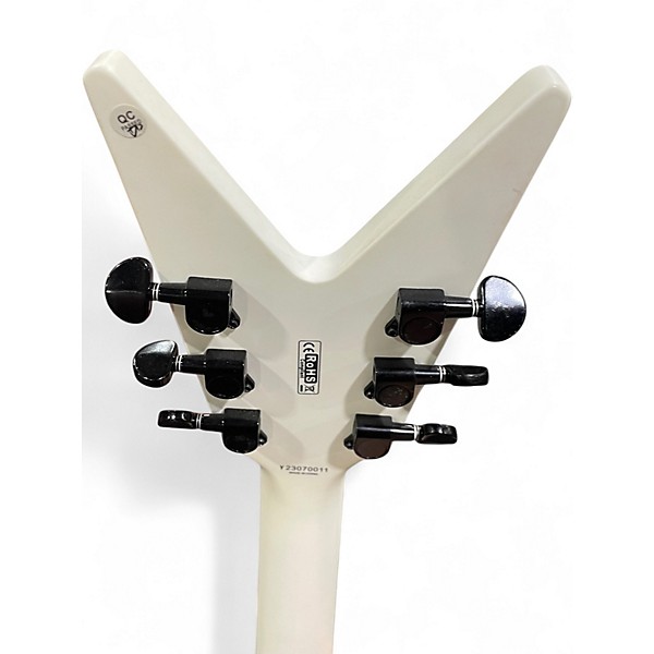 Used Dean ML X XERO WHITE Solid Body Electric Guitar