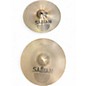 Used SABIAN 16in AA REGULAR 14" HI HAT PAIR Cymbal