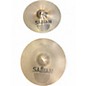 Used SABIAN 16in AA REGULAR 14" HI HAT PAIR Cymbal