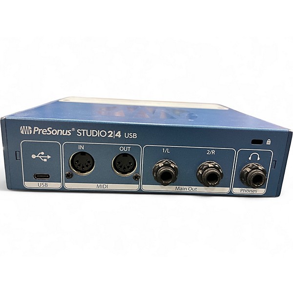 Used PreSonus studio 2I4 usb Audio Interface