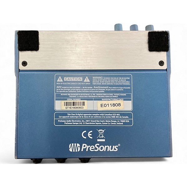 Used PreSonus studio 2I4 usb Audio Interface