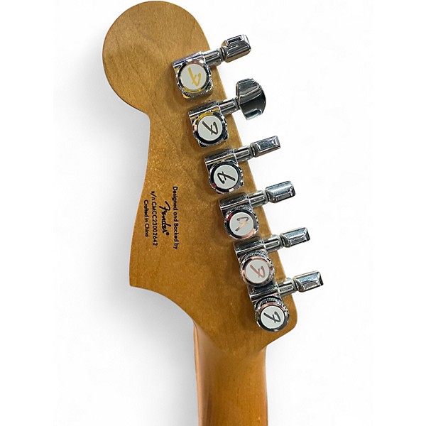 Used Squier Contemporary Active Jazzmaster Sienna Sunrise Metallic Solid Body Electric Guitar