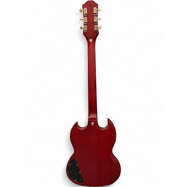 Used Epiphone  SG CLASSIC P90S Worn Cherry Solid Body Electric Guitar
