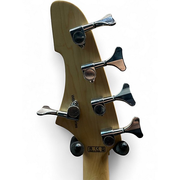 Used Harley Benton Modified WB20BK  Black Electric Bass Guitar