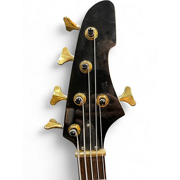 Used Harley Benton Modfied WB20BK Black Electric Bass Guitar